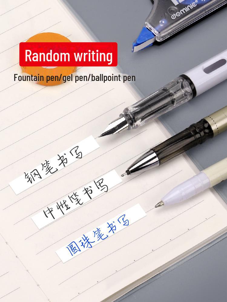 High-Capacity Correction Tape for Students with Smooth, Transparent Film