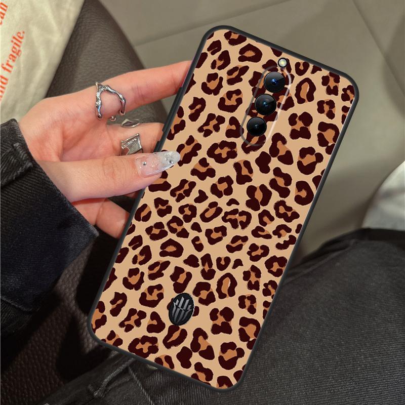 Luxury Leopard Case For ZTE Nubia RedMagic 11 10 Pro Plus 9 8 9S 8S 10S Pro 5G 5S 6S 7S 6 7 Pro 11 Air Cover