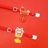 New Year Pet Collar Year of The Horse Embroidered Cat Collar Adjustable Chinese New