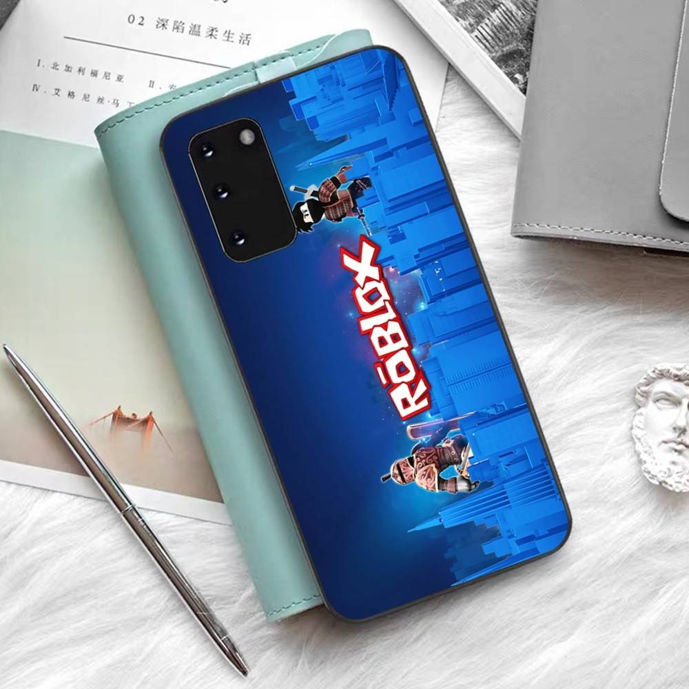 EZ27 R-Robloxs Phone Case For Samsung S 24 Fe 25 Ultra Plus 20 Lite 21 30 22 23 24 22 Ultra 5G Fundas