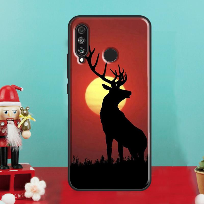 Animal Deer Art For Huawei Nova 12i 12s 11i 8i 9 10 SE Y90 Y60 Y70 Y72 Y73 Y61 Y91 P30 P40 Lite P60 Pro Case