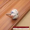 Modern Simple Ceramic Pumpkin Handle for Wardrobes and Drawers