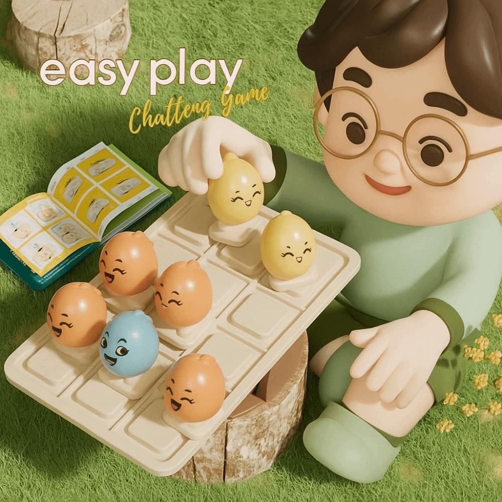 Interactive Egg Balance Board Game Egg Stackable Balance Tree Game  Parent-child