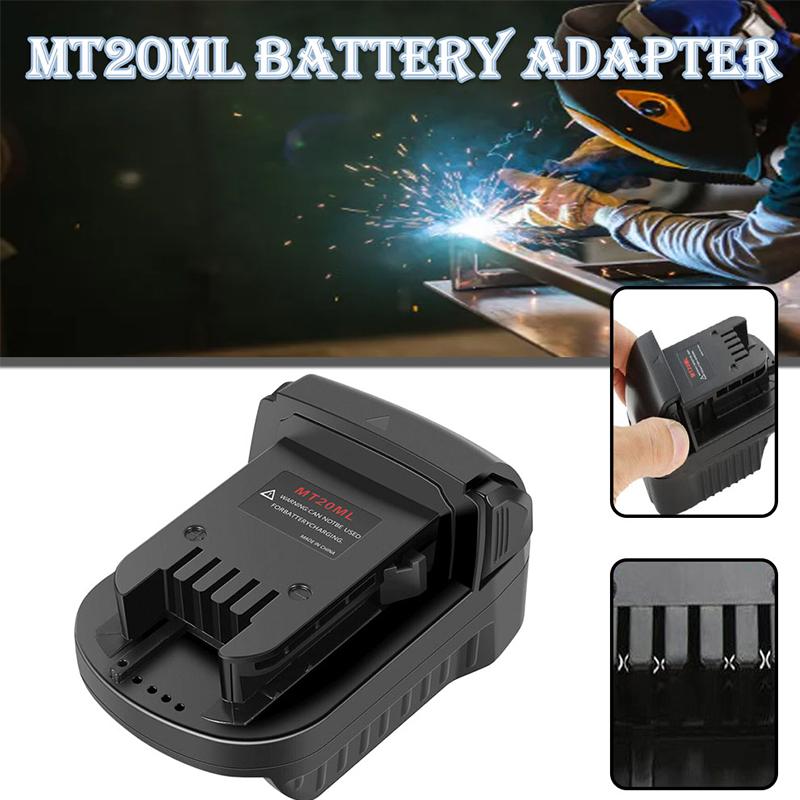 

PDTO Новый адаптер адаптера батареи MT20ML для батареи Makita в батарею Milwaukee 18V