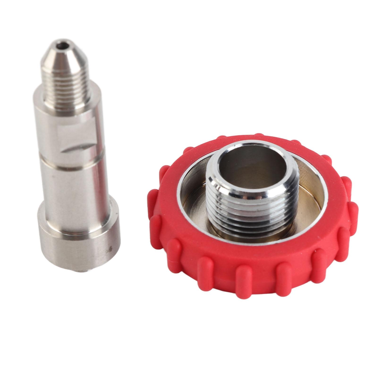 

CO2 Filling Cylinder Adapter G5/8 To 7/1620 Connector Stainless Steel CO2 Inflatable Bottle