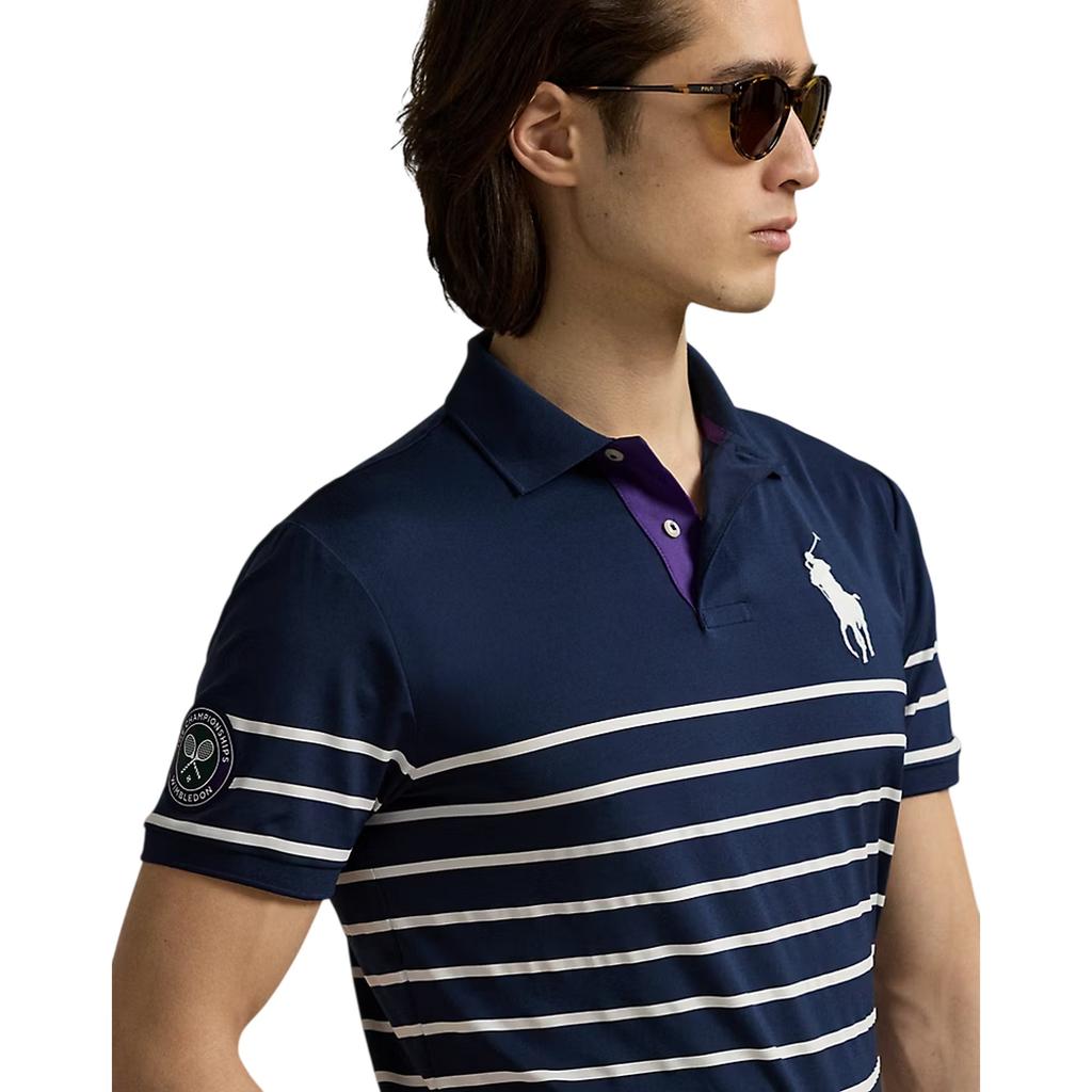 Ralph Lauren Mens Striped Polo Shirt
