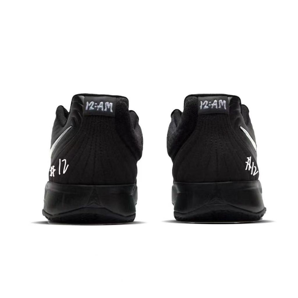 Nike Ja Morant 2 Abrasion Resistant Low top Basketball Shoes Men's Black White FD7327-003(team741-)