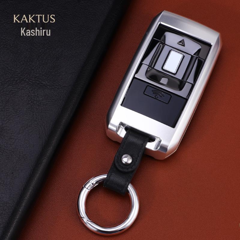 

Rolls-Royce Cullinan Key Case: Premium Phantom Ghost Aluminum Alloy Key Shell серебряный