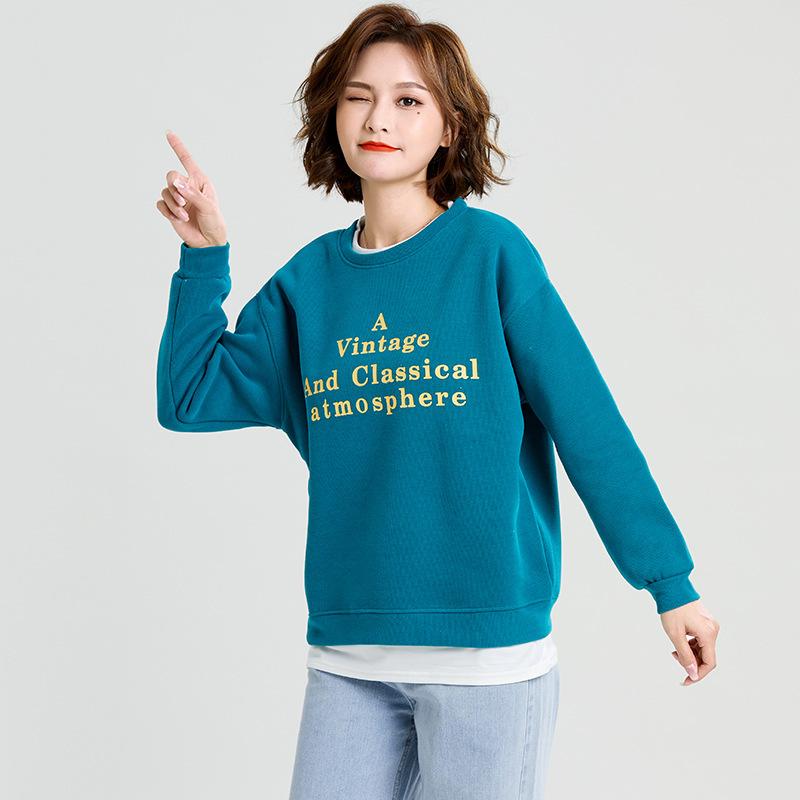 Korean Style Hooded Sweatshirt Women's Casual Loose Niche Women's New Fashion Long-sleeved Jacket