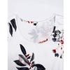 Women Summer Cold Shoulder Floral Print Elegant Maxi Long Dress Pocket Dress