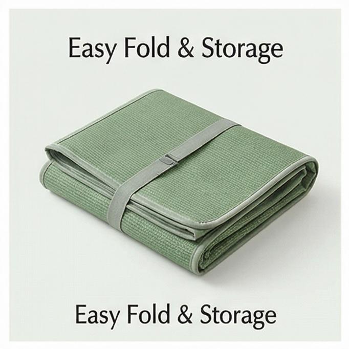 Natural Wormwood Infused Ice Silk Cooling Mat 3-Piece Set Washable Fitted Sheet Multiple Sizes Available for Home Dorm Air-Conditioned Room Summer