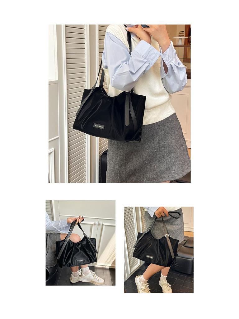2025 Four Seasons Fashionable Versatile Tote: Simple, Casual, Niche Shoulder & Underarm Bag