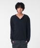 DIVEIN Uniform Waffle Henley Neck Long Sleeve (Navy)