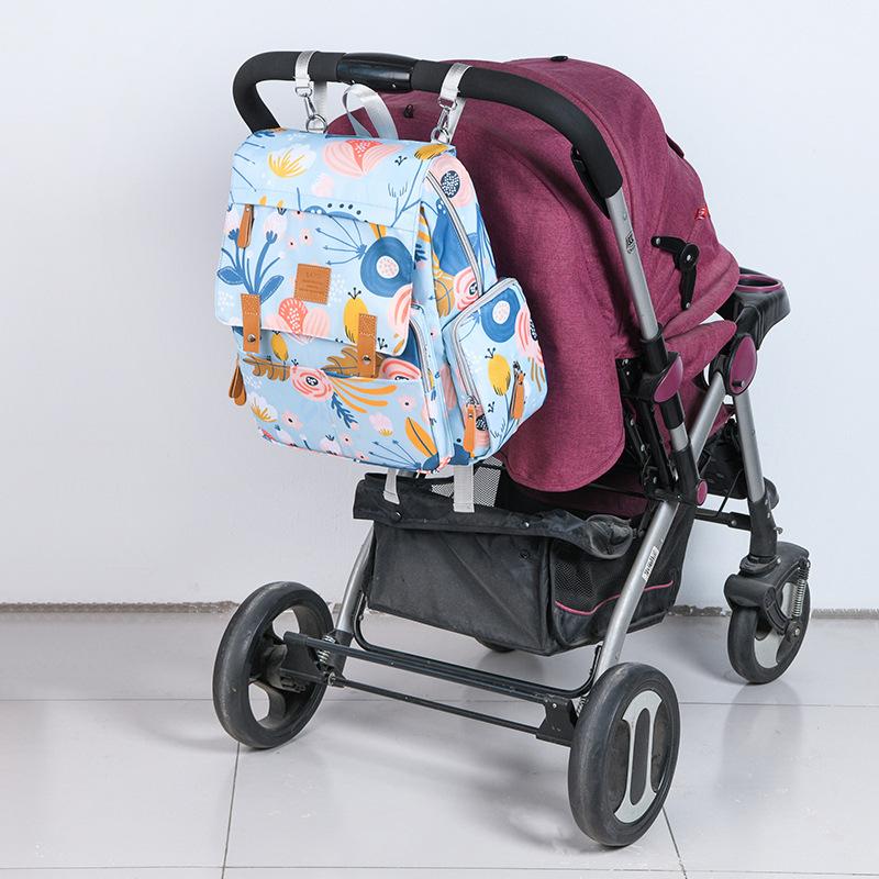 Trendy Mommy Bag New Year Fashionable Multi Functional Large Capacity Mom and Baby Portable Outing Mother and Baby Bag