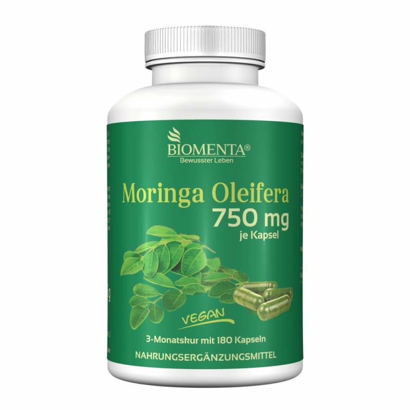 

BIOMENTA Moringa Oleifera 400 mg, 140 capsules (based on product name)