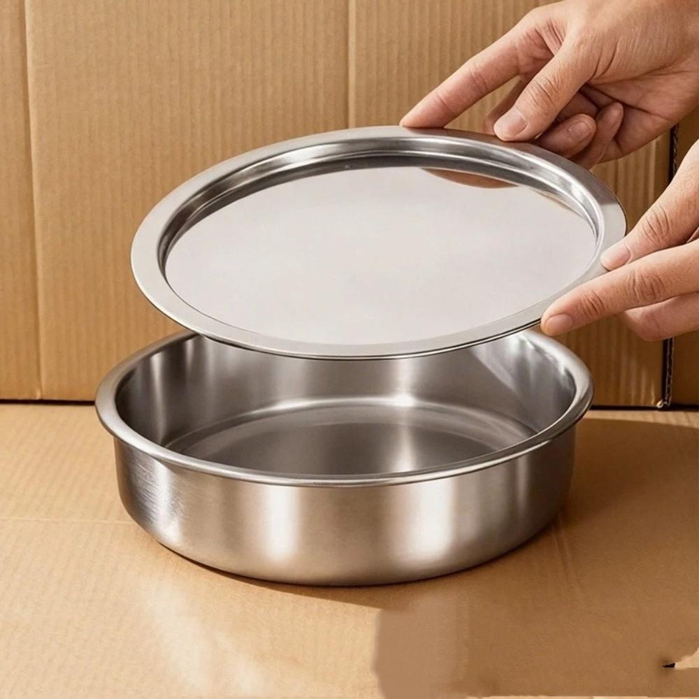 Odolná nerezová miska Velkokapacitní polévková miska Miska na vařené vejce Vaření