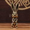 Copper Small Ornaments Home Office Desk Mr. Rabbit Figurines Wholesale