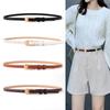 Leather Belt Vintage Women Versatile Decorative Waistband Casual Jeans Strap