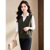 D.F.DEAR Minimalist V-Neck Knitted Vest