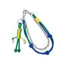 Modern Braided Rope And PU Keychain Bag Ornament For Bags Jeans And Backpacks Trendy Functional Design Bags Pendant