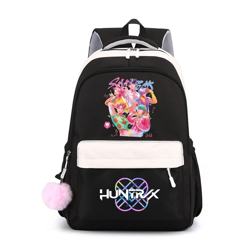 Niedlicher Anime K-Pop bedruckter Rucksack mit großer Kapazität für Teenager, Studentin, Student, Schulranzen, Büchertasche, Kindergeschenk, Damen, wasserdichte Reisetasche, Mochila
