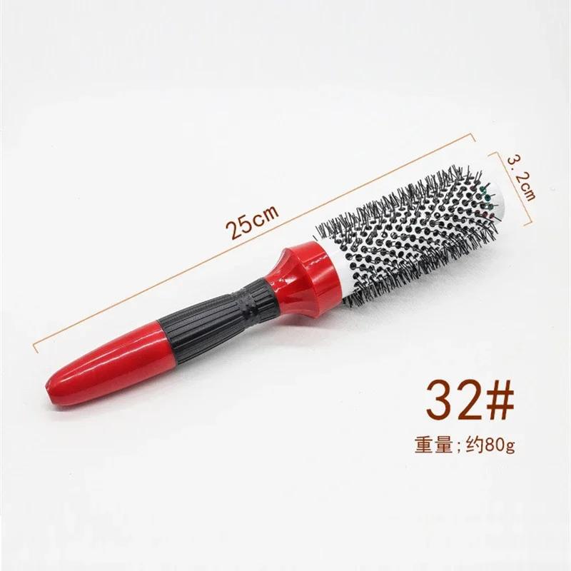 

5 размеров, расческа для волос, профессиональная салонная щетка для волос, расческа для укладки волос, парикмахерские расчески, круглая алюминиевая трубка, бигуди для вьющихся волос