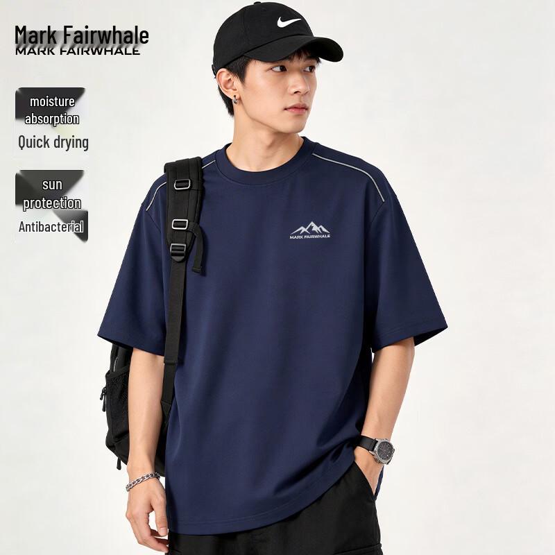 Mark Fairwhale Men s Colorblock Quick-Dry Short Sleeve T-Shirt XL