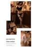 Flirty Lingerie: Catwoman Seductive Bell Robe - Sexy Small Bust Sleepwear Passion Uniform