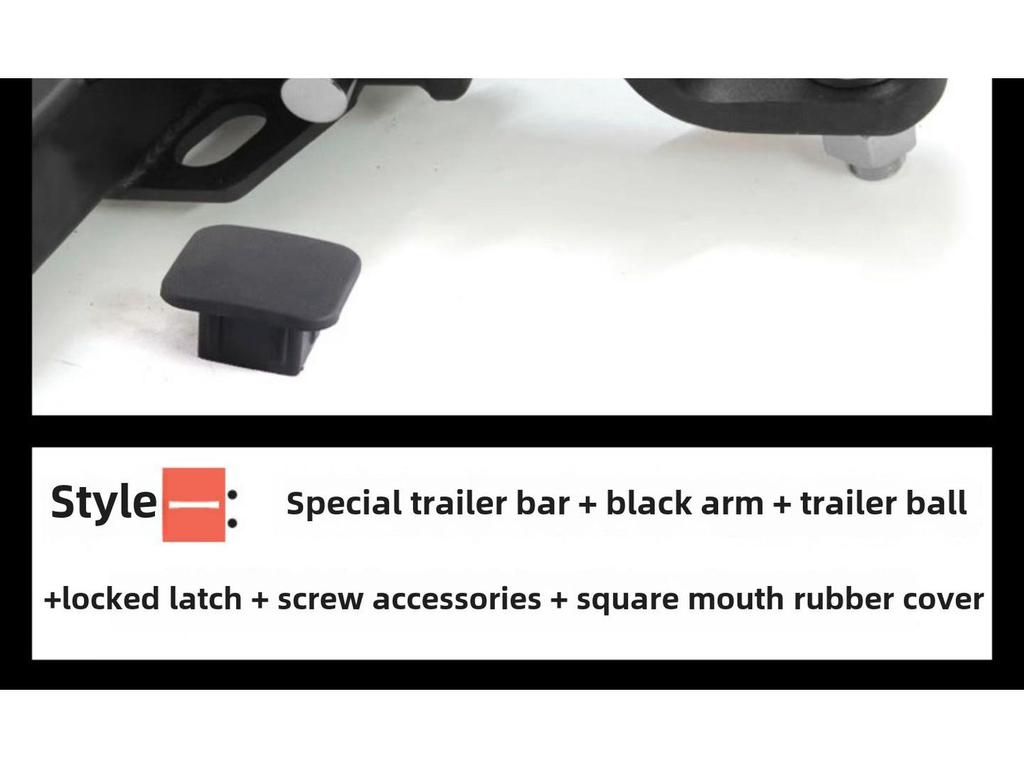 Trumpchi M8 Zongshi Edition Trailer Hook E9: Modified Tow Bar & Rear Hitch