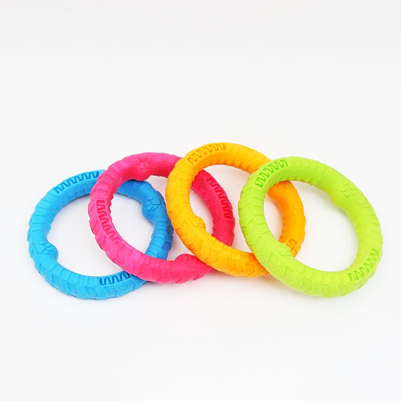 Latex Dog Training Tire - Durable, Tear-Resistant Chew Toy for Interactive Play.