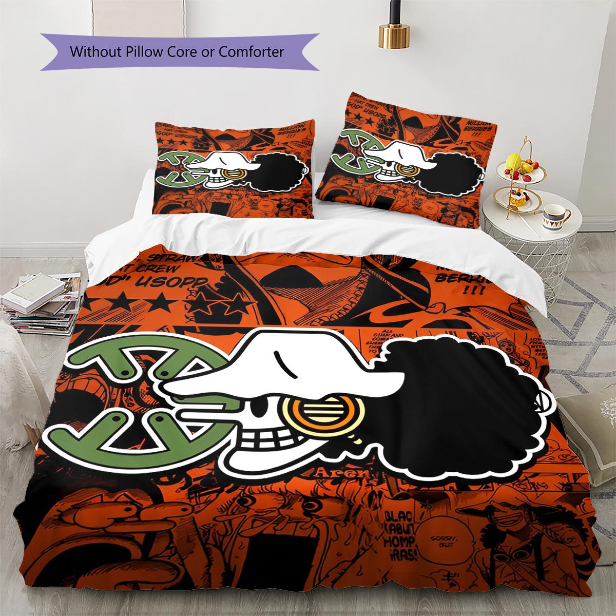 

Дитячий Плед-Ковдра Комплект Постільної Білизни Зворотний Бік Наволочка Домашній Декор Подарунок на День Народження (1 * підковдра + 2 * наволочка, без наповнювача) 135x200cm