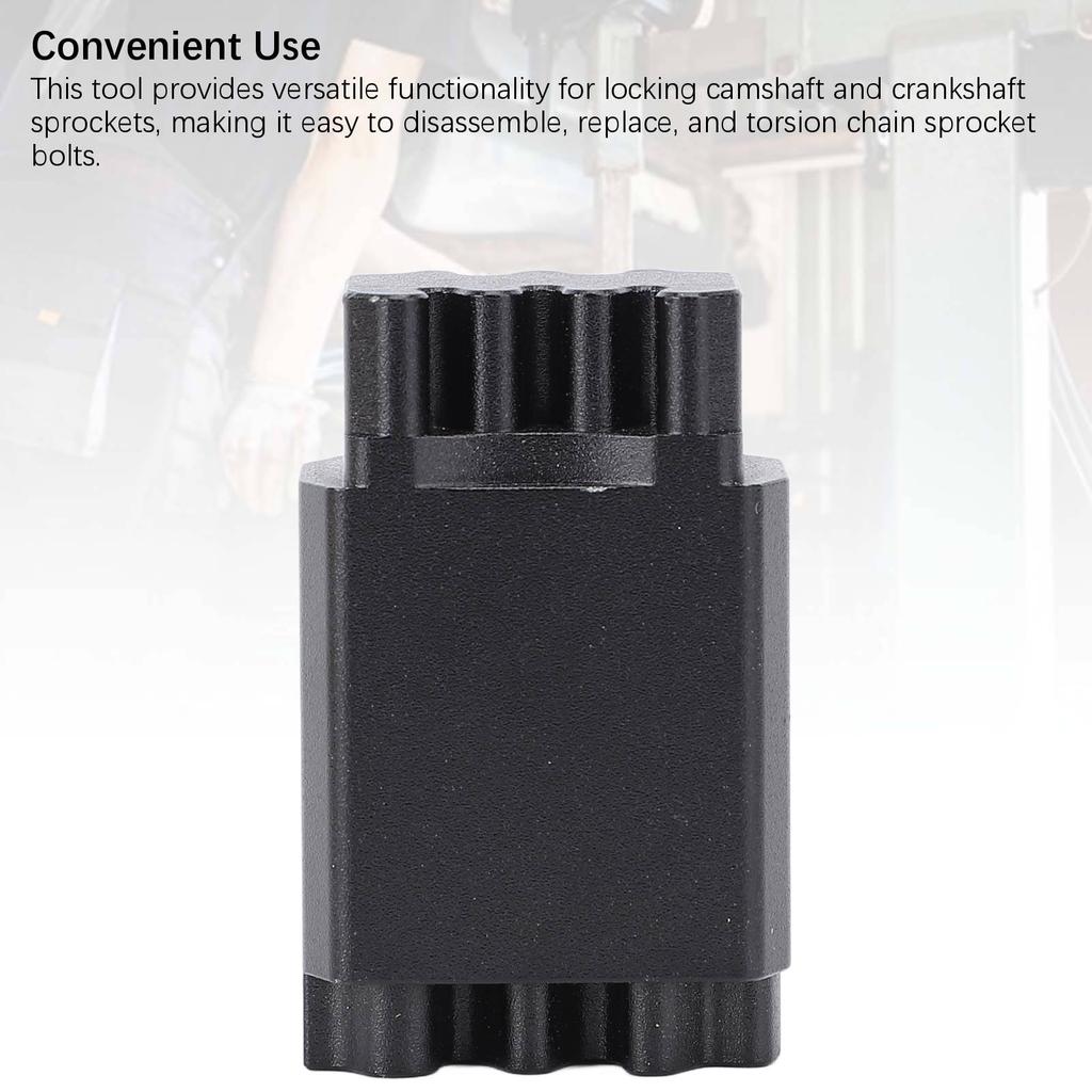 Doppelköpfiges Nockenwellen-Arretierwerkzeug 42314 Metall Bequeme Anwendung Ersatz für Twin Cam M8 Milwaukee 8 Motoren
