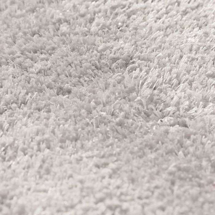 Koberec do obývacího pokoje s dlouhým vlasem s vlněným dotekem ekru 60x110