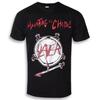 Slayer Logo Inspirierendes Print T-Shirt Lässiger Streetstyle Baumwoll-T-Shirt Geeignet für Metal-Fans