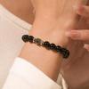 Natural Stone Elastic Bracelet: 8mm Aventurine, Tiger Eye, Amethyst, Garnet Beads