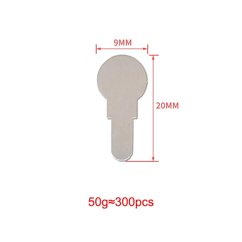 50g Nickel Strip T/L/Y/H Shape Nickel Sheets Plates Battery Nickel Plated Steel Belt Strip Spot Welding Connector