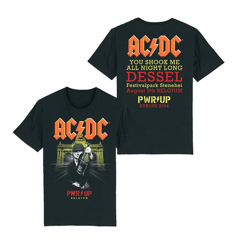 

2025 Летняя мужская футболка из чистого хлопка Свободная мужская и женская футболка с коротким рукавом S