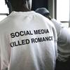 Summer Social Media Killed Romance Fashion Print T Shirt  Cotton Tees Aesthetic Valentine's T-Shirt Unisex High Quality Y2k Tops