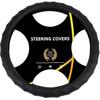 AUTOXBERT Silicone Car Steering Wheel Cover Universal Grip Steering Protective Cover With Pattern And Massaging Grip For Most Cars, SUVs, Trucks, And