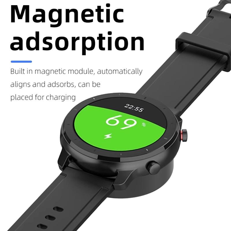 Ladestation Netzteil Schnellladeplattform Halterung Magnetische Verbindung Für Active 2/GTR3/GTS3/GTR4/GTS4