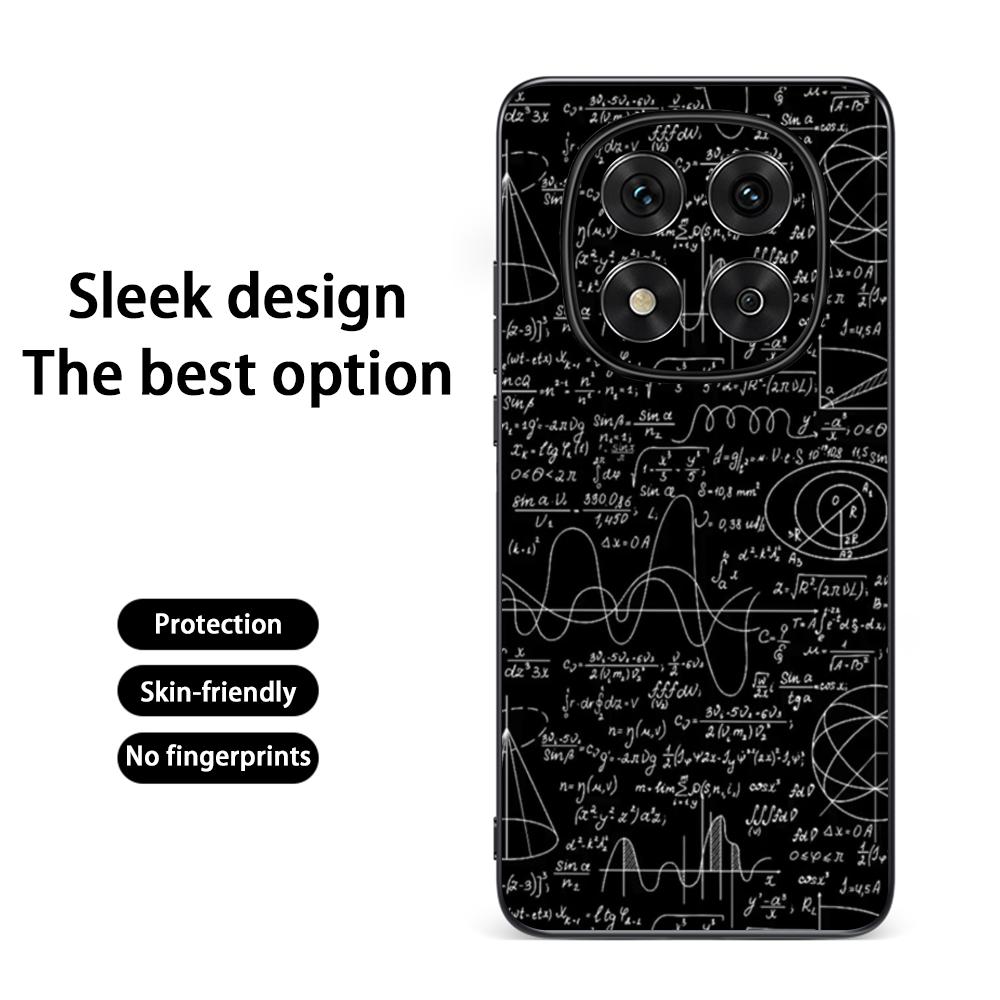 Cool formula equation cool pattern Phone Case For Redmi Note 14 13 12 11 Pro Plus S 5G 14C A3 Soft Black Phone Cover