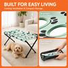 Foldable Pet Grooming Table Non-Slip Pet Grooming Hammock Mesh Grooming Platform  Pet Washing