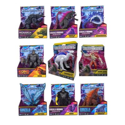 Godzilla VS Kong Νέα Αυτοκρατορία Φιγούρα Δράσης Mothra Vark King Skar Ghidorah Shimo Tiamat Τέρας Μοντέλο Συλλογή Παιχνιδιών Δώρα
