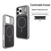 Magnetic Transparent AI Button Case for Apple 17 Pro Max & 16 Pro
