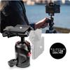 Manfrotto Befree GT Aluminum Travel Tripod 4-Section with Twist Locks - Max Height 164cm - 1.85kg - 12kg Load - Ball Head - JP A00005BMN