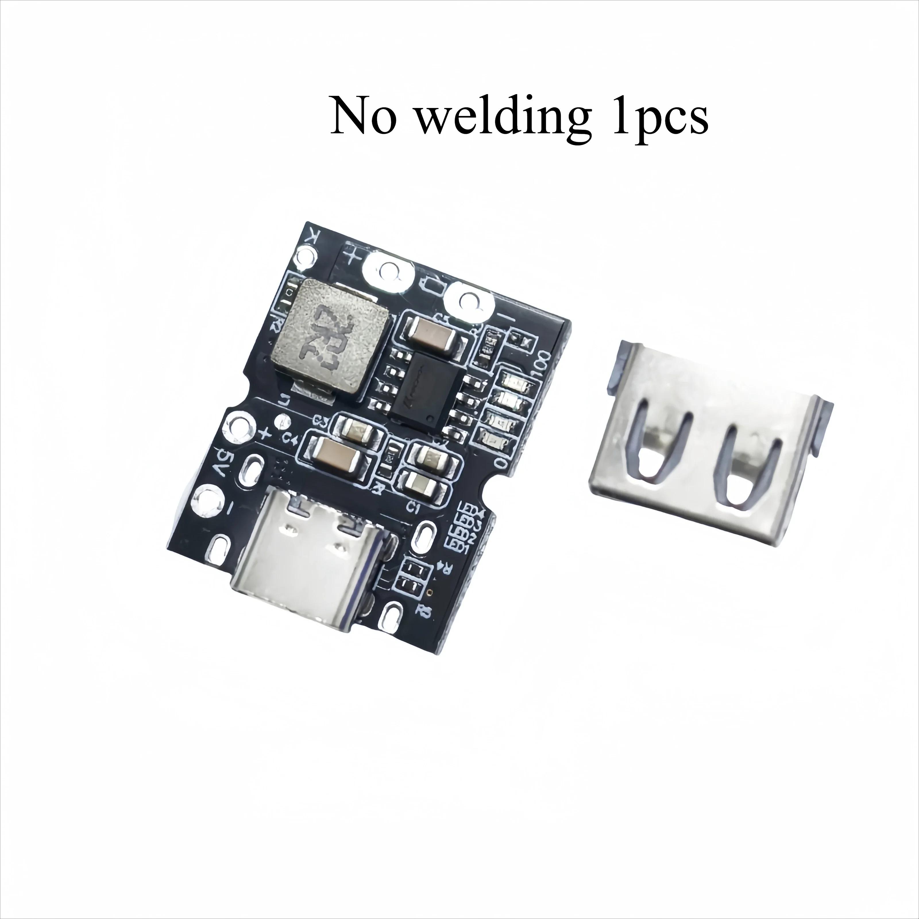 

1pcs High-precision 5V 2A Charge-discharge Integrated Module Type-C Input Compatible With 4.2V lithium Battery чорний