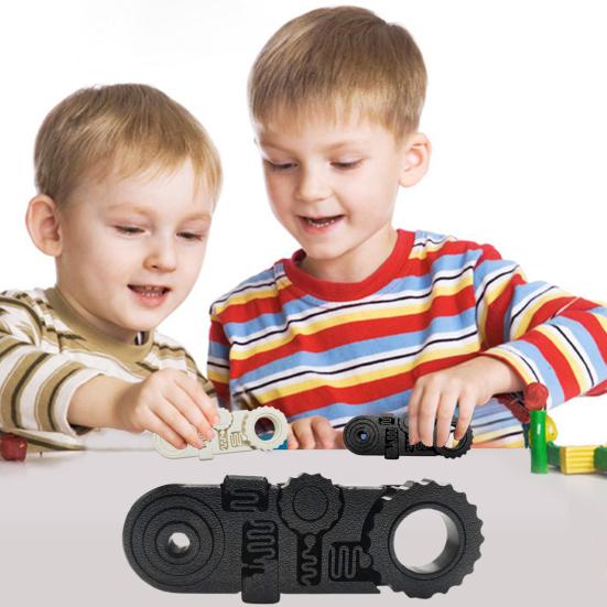 

Yousheng 3D Printed Fidget Toy 5-in-1 Rotatable Gear And Gyroscopic Spinner Toy Portable Stress Relief Toy for All Ages Student Office Workers белый