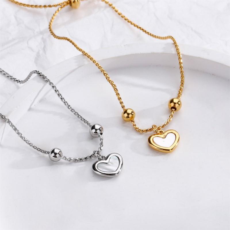French Love Shell Bracelet for Women Ladies Trend Adjustable Chain Bracelerts Party Jewelry Accessories