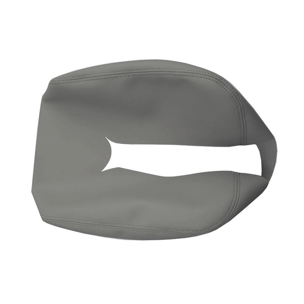 Leather Car Armrest Lid Black Center Console Protect Cover Interior Car Accessories for 07-13 Chevy Tahoe Suburban Yukon Sierra