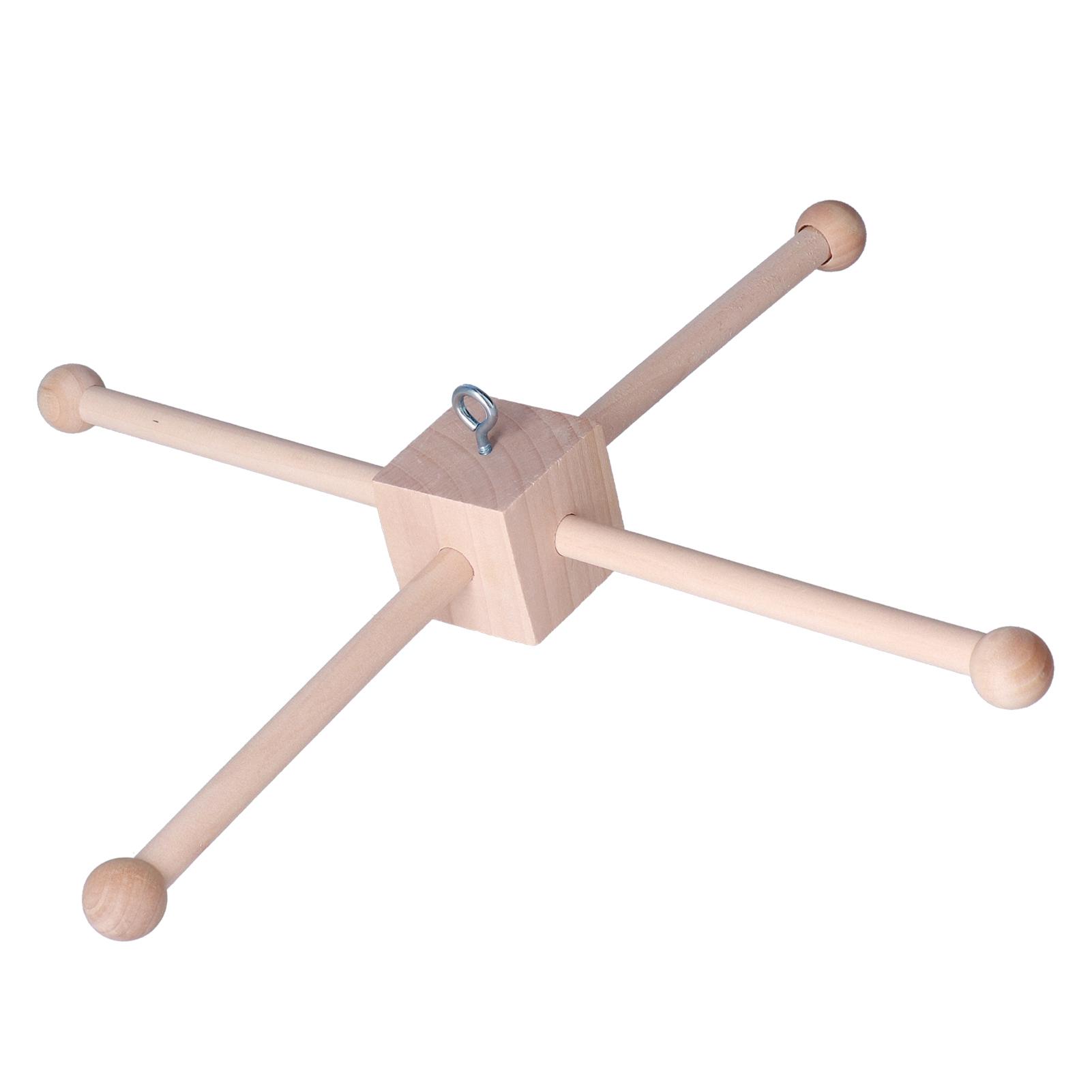 

Деревянная музыка ветра Безопасная Нетоксичная Экологичная Развитие внимания Мобиль для детской кроватки